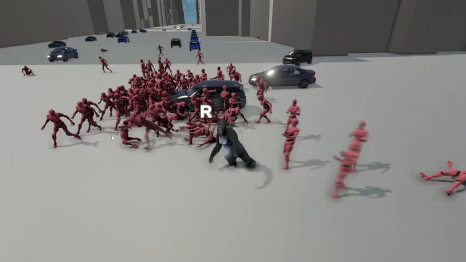 Скриншот 3 из A Gorilla vs. 100 Men Simulator