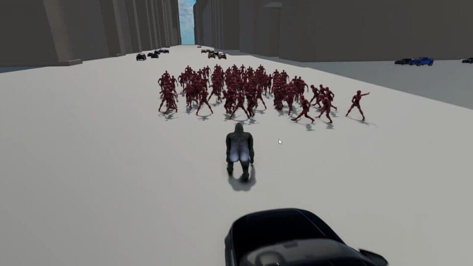 Скриншот 4 из A Gorilla vs. 100 Men Simulator
