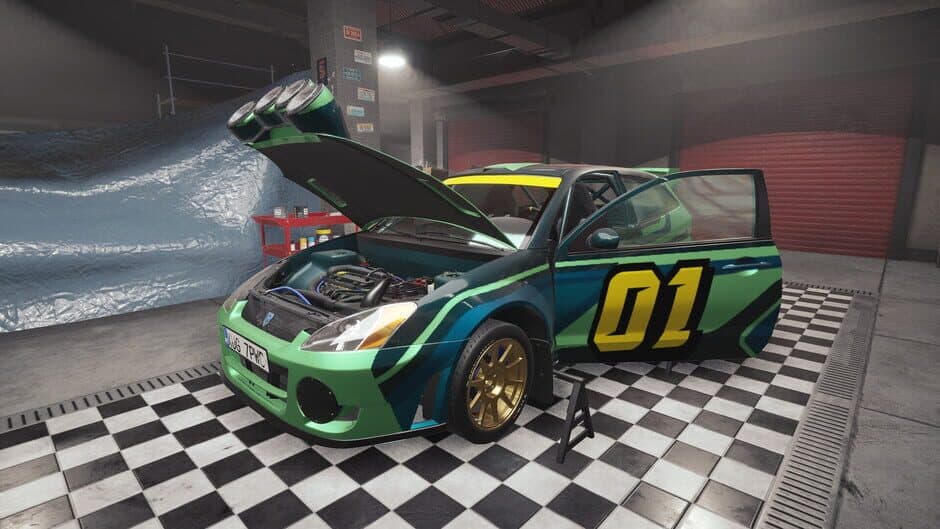 Скриншот 1 из Rally Mechanic Simulator: Chaya Falcon Mk1