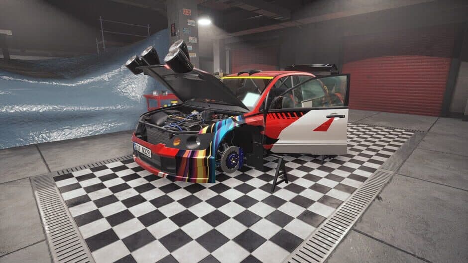 Скриншот 1 из Rally Mechanic Simulator: Mizuduki SF 8 Turbo