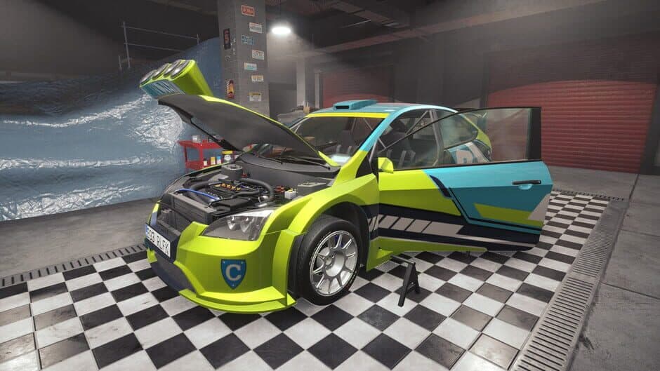 Скриншот 1 из Rally Mechanic Simulator: Chaya Falcon Mk2