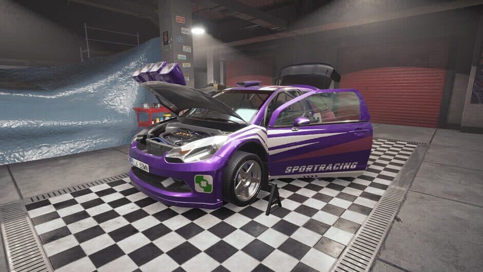 Скриншот 1 из Rally Mechanic Simulator: Hromaz GS3