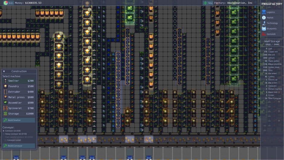 Скриншот 1 из MegaFactory Tycoon