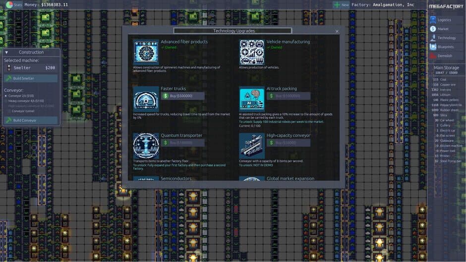 Скриншот 2 из MegaFactory Tycoon