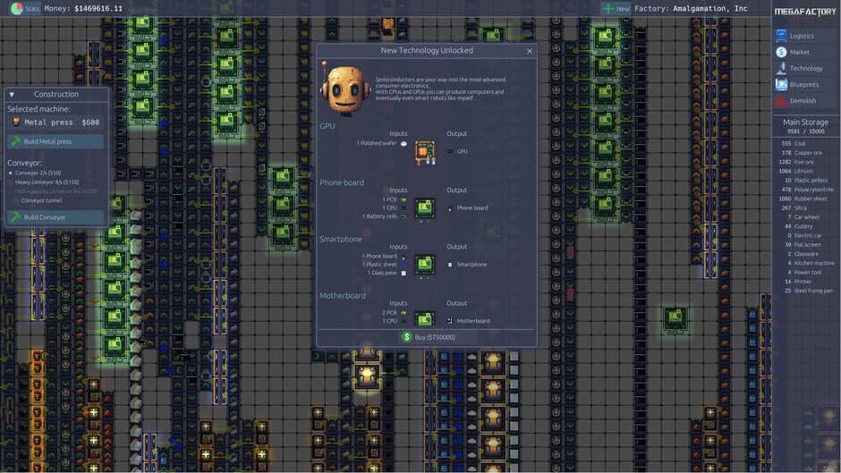 Скриншот 6 из MegaFactory Tycoon
