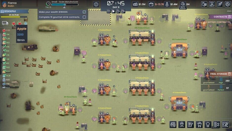 Скриншот 1 из Fizz Flow: Factory Management