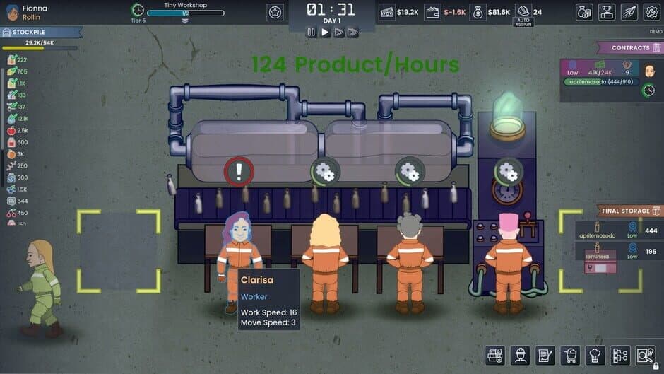 Скриншот 6 из Fizz Flow: Factory Management