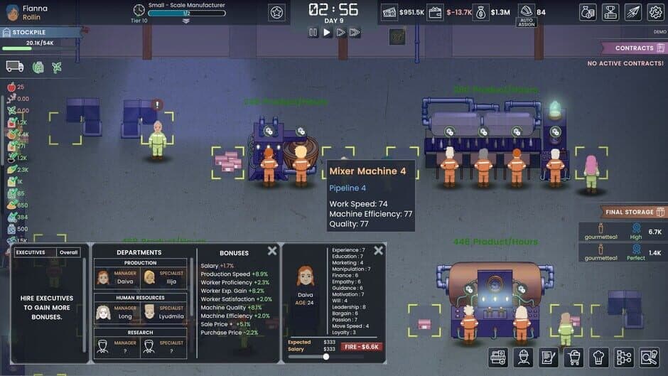 Скриншот 7 из Fizz Flow: Factory Management