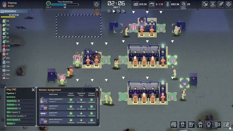 Скриншот 8 из Fizz Flow: Factory Management
