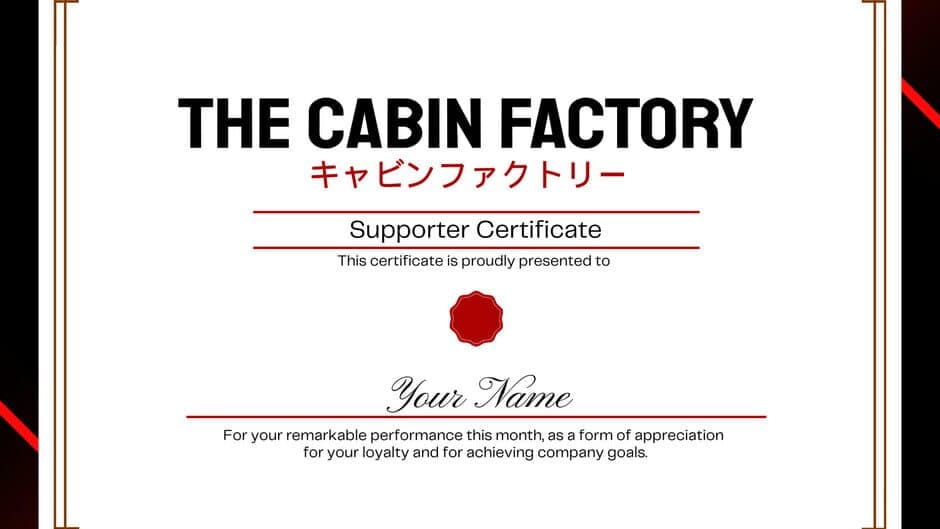 Скриншот 4 из The Cabin Factory: Supporters Pack