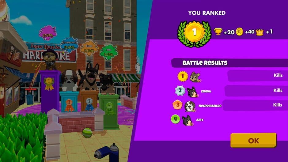 Скриншот 6 из DOBA: Dogs Battle Arena