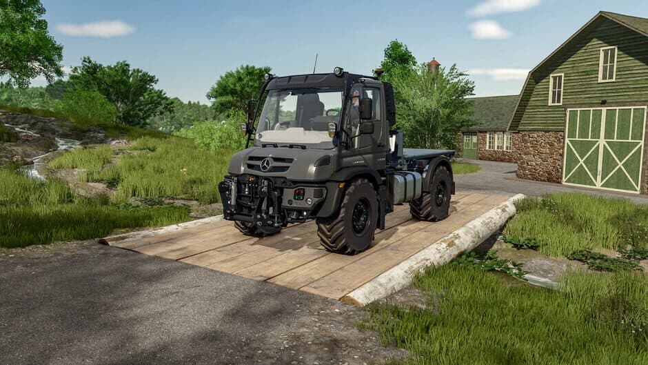 Скриншот 3 из Farming Simulator 25: Mercedes-Benz Trucks Pack