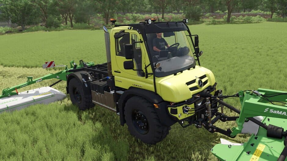 Скриншот 1 из Farming Simulator 25: Mercedes-Benz Trucks Pack