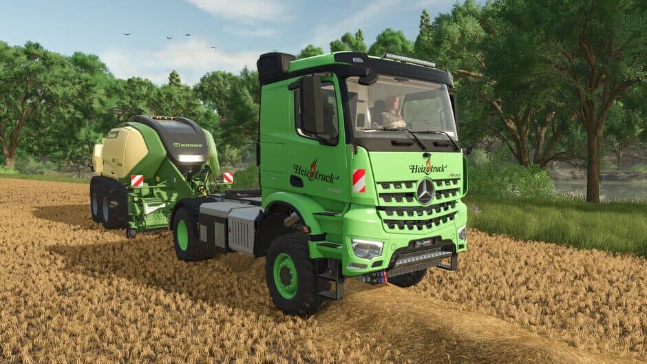 Скриншот 6 из Farming Simulator 25: Mercedes-Benz Trucks Pack