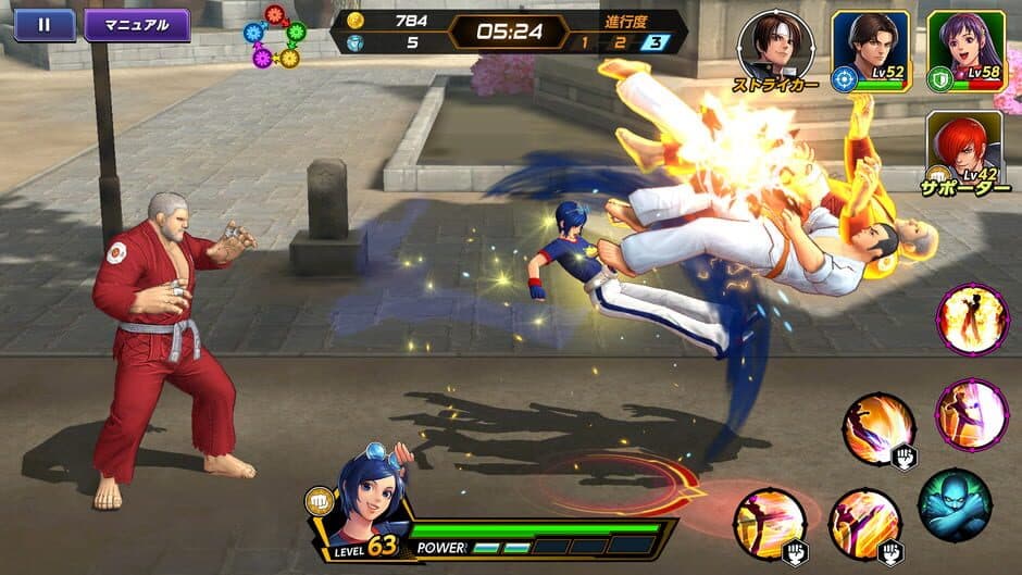 Скриншот 4 из The King of Fighters AllStar