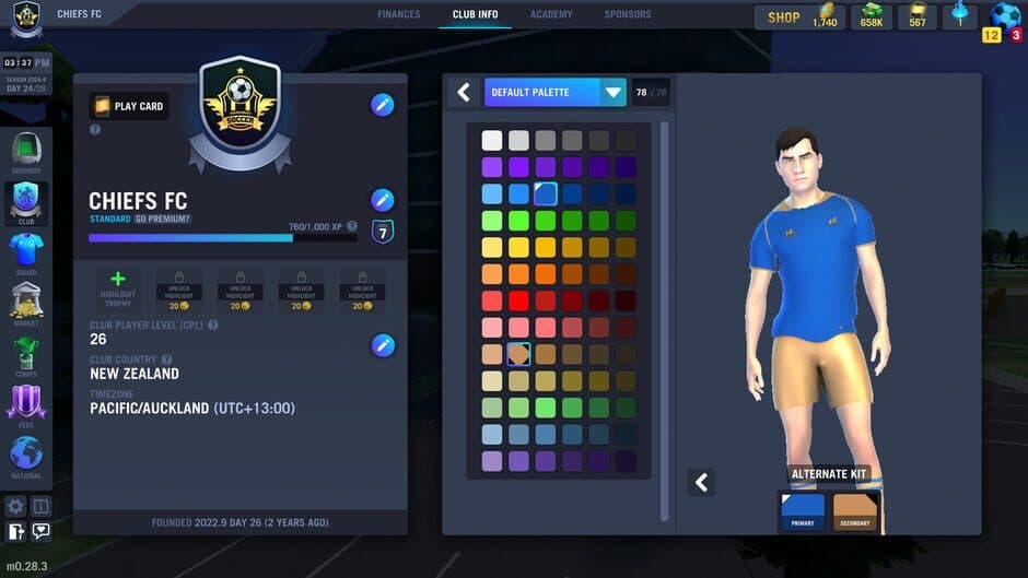 Скриншот 7 из Blackout Football Manager