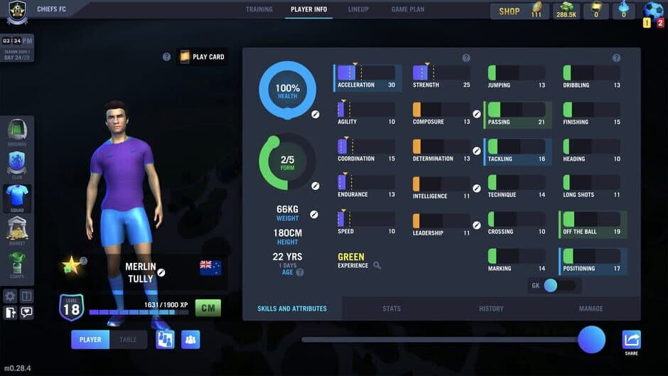 Скриншот 8 из Blackout Football Manager