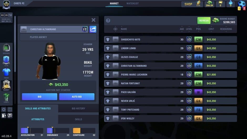 Скриншот 9 из Blackout Football Manager