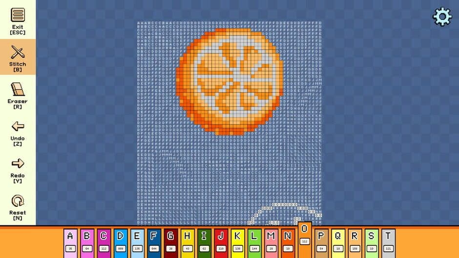 Скриншот 2 из Pixel Cross Stitch: Color by Number - Summer Pack
