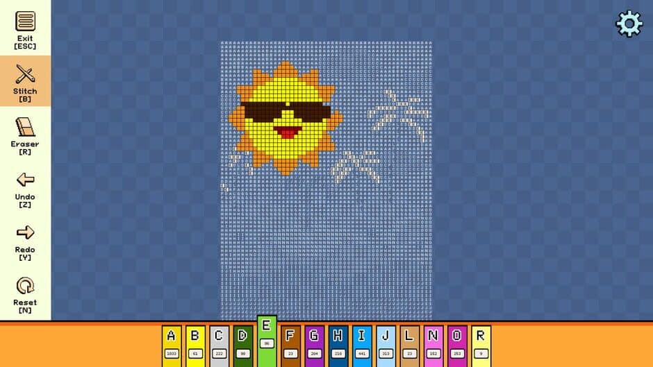 Скриншот 3 из Pixel Cross Stitch: Color by Number - Summer Pack 2
