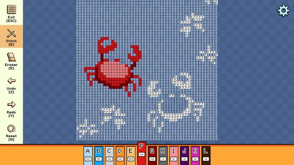 Скриншот 4 из Pixel Cross Stitch: Color by Number - Summer Pack