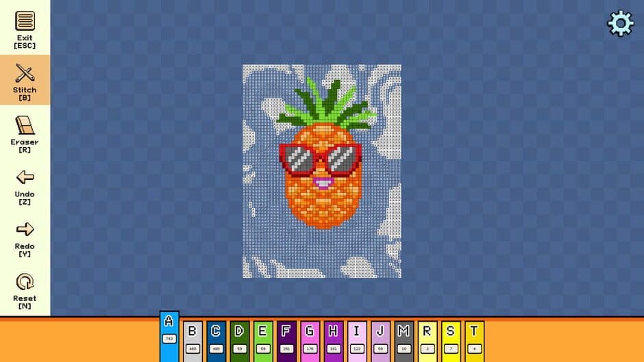Скриншот 4 из Pixel Cross Stitch: Color by Number - Summer Pack 2