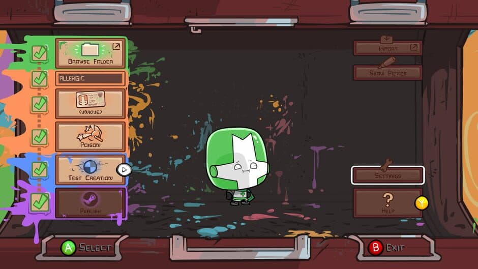 Скриншот 6 из Castle Crashers: Painter Boss Paradise