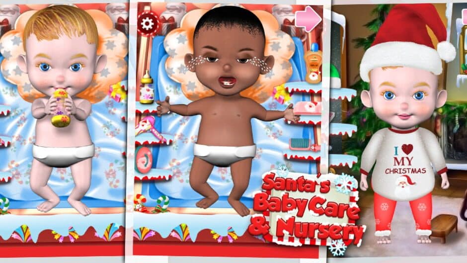Скриншот 6 из Santa's Baby Care & Nursery