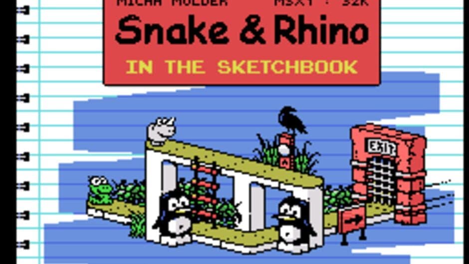Скриншот 1 из Snake and Rhino in the Sketchbook