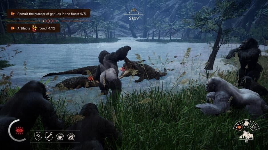 Скриншот 2 из Gorilla Jungle King Simulator