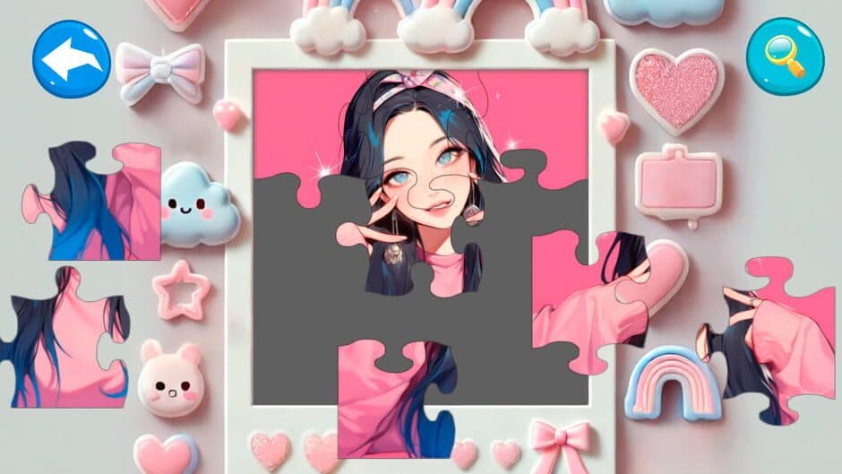 Скриншот 2 из K-Pop Puzzle Idols: Music Festival