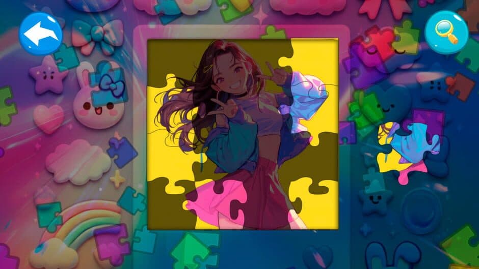 Скриншот 3 из K-Pop Puzzle Idols: Music Festival