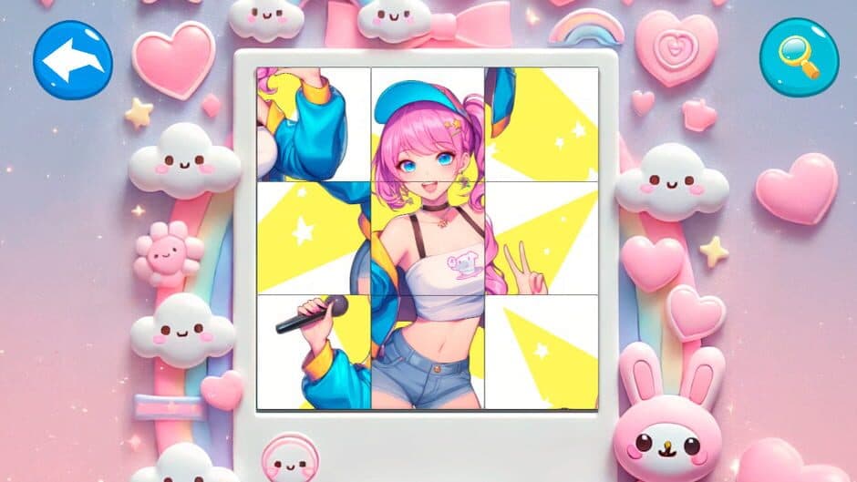 Скриншот 4 из K-Pop Puzzle Idols: Music Festival