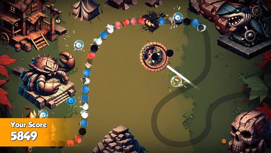 Скриншот 4 из Zumba: Treasure of the Marble Sea