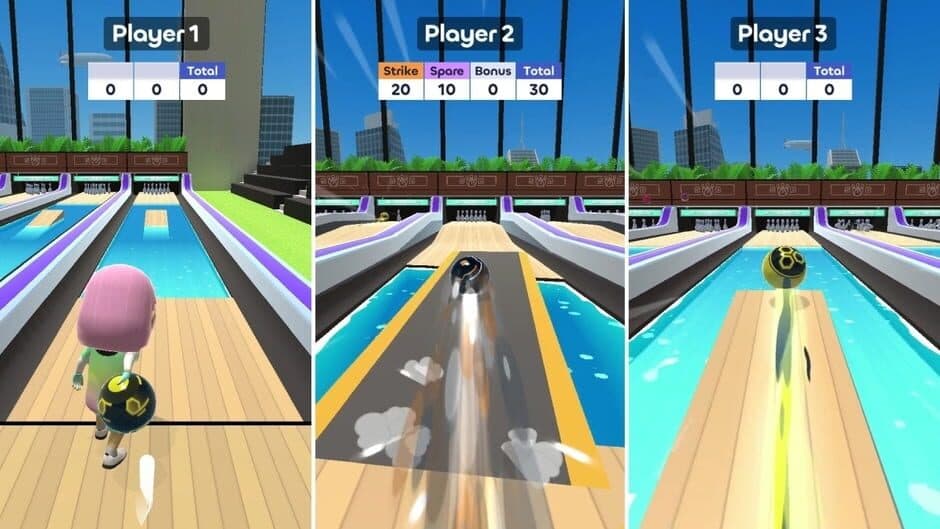 Скриншот 2 из Skyline Bowling: Sweet Style