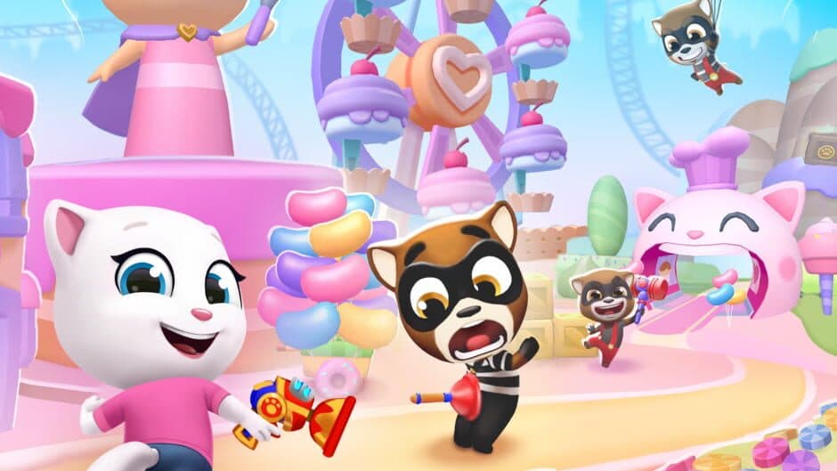 Скриншот 2 из Talking Tom Blast Park