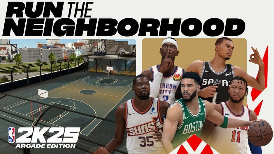 Скриншот 1 из NBA 2K25: Arcade Edition