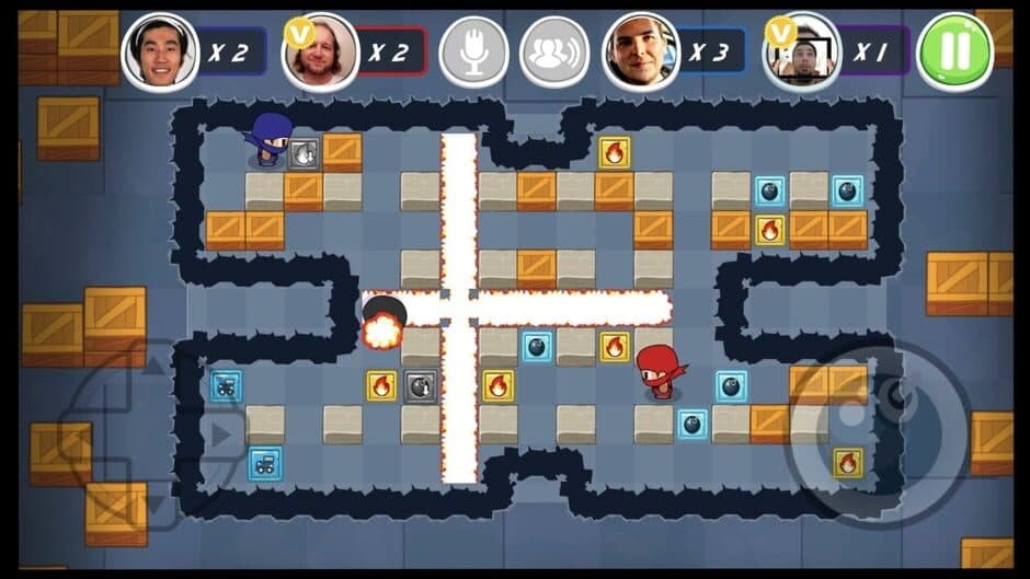 Скриншот 5 из Ninja Boy Adventures: Bomberman Edition