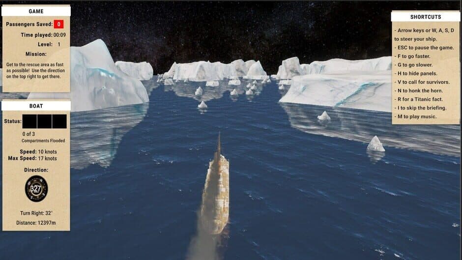 Скриншот 1 из Titanic Rescue