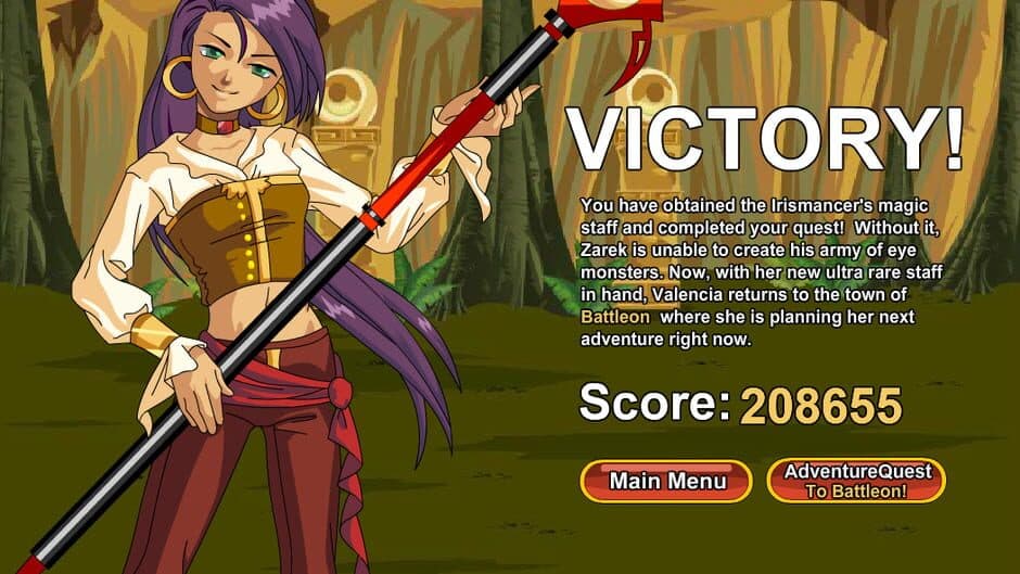Скриншот 1 из Valencia Surehunter: Staff of the Irismancer