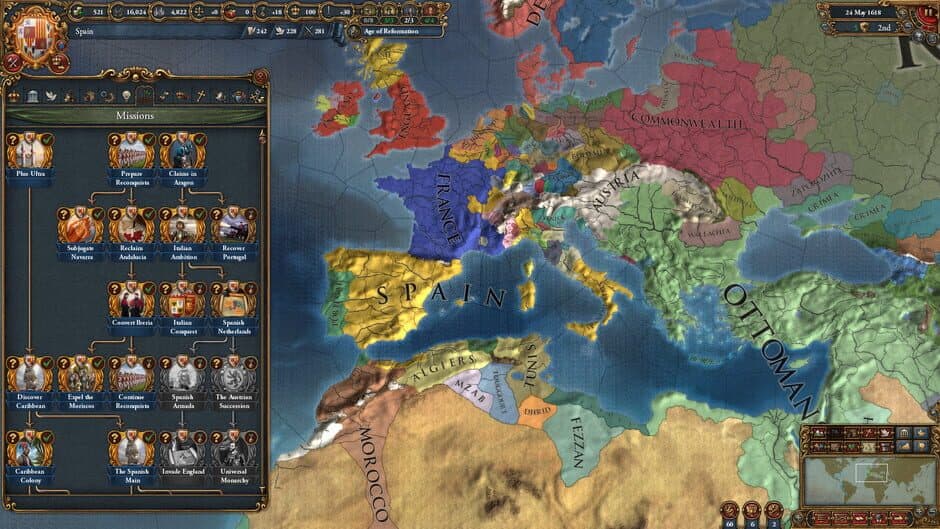 Скриншот 8 из Europa Universalis IV: Golden Century - Immersion Pack