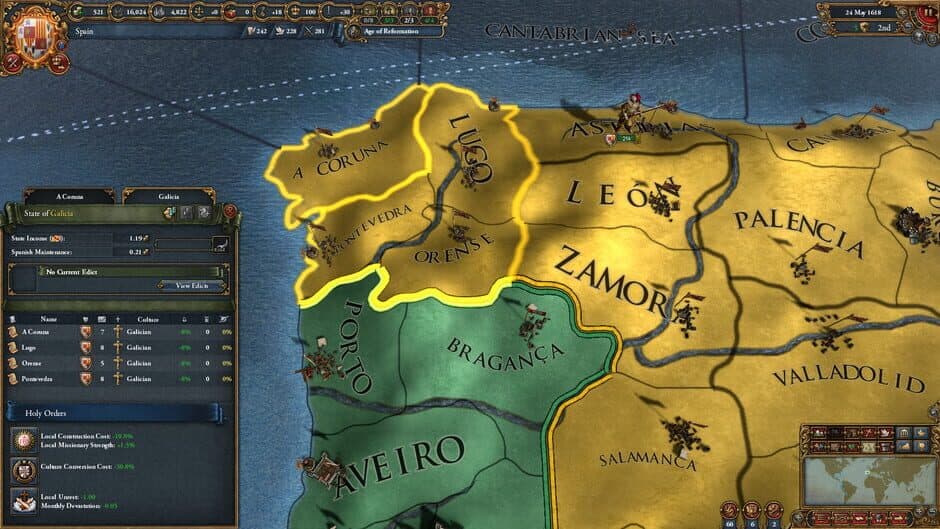 Скриншот 12 из Europa Universalis IV: Golden Century - Immersion Pack