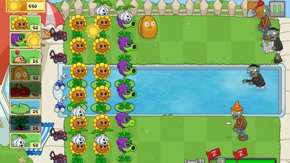 Скриншот 2 из Plants vs Zombies: Neighborhood Defense