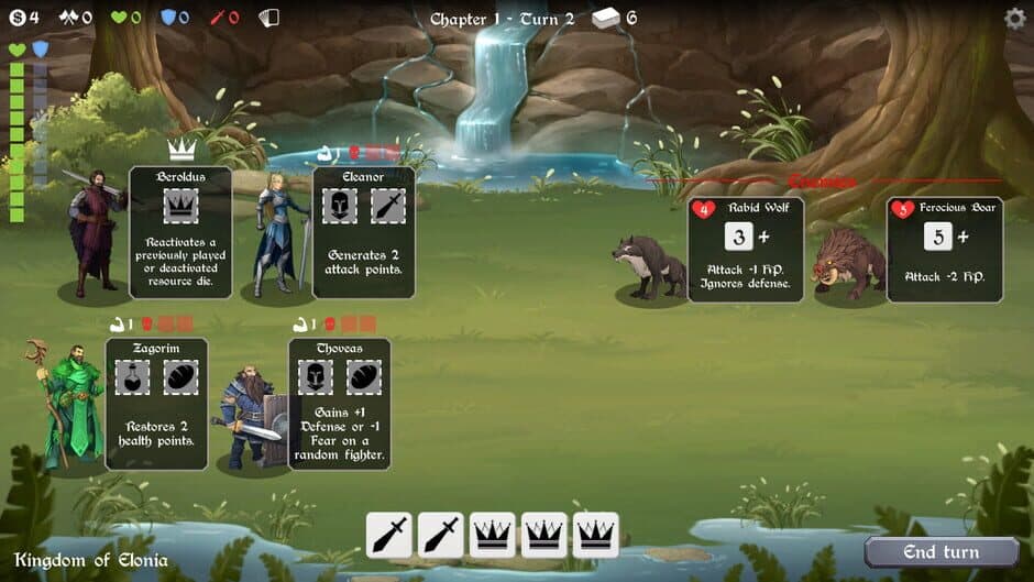 Скриншот 1 из Kingdoms of Dice: The Elonia Chronicles