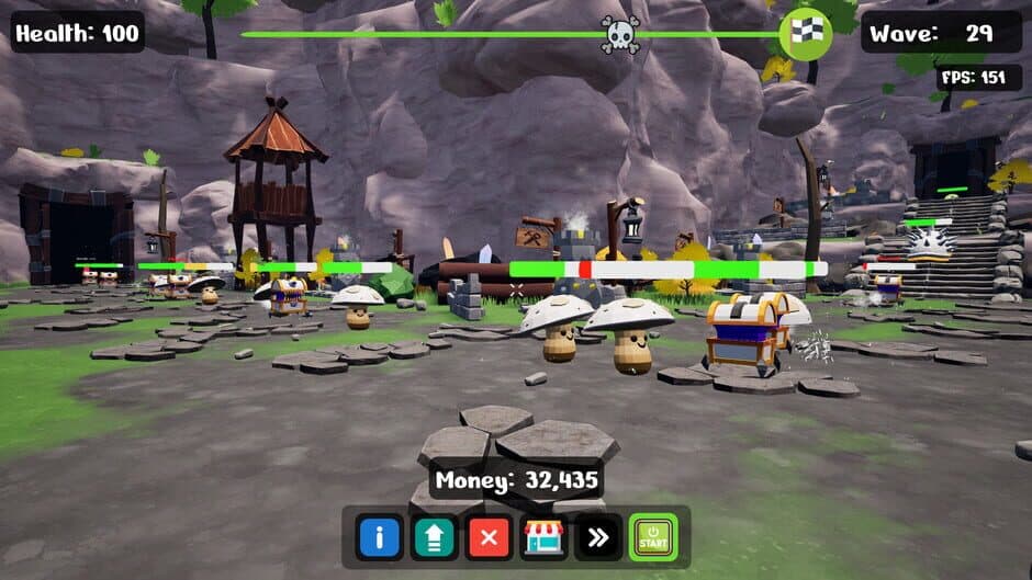 Скриншот 1 из Elemental Rush