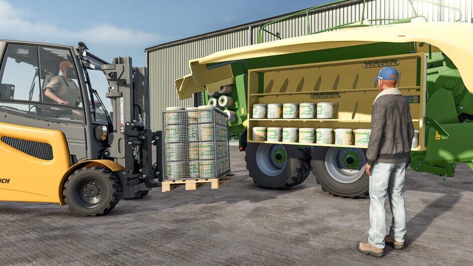 Скриншот 1 из Farming Simulator 25: Straw Harvest Pack