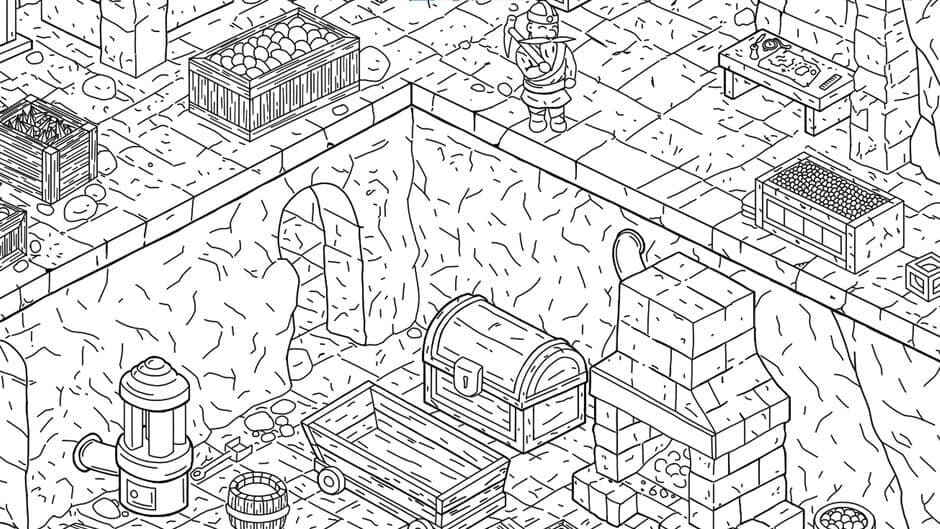 Скриншот 1 из Find Meow in Dwarf Mines