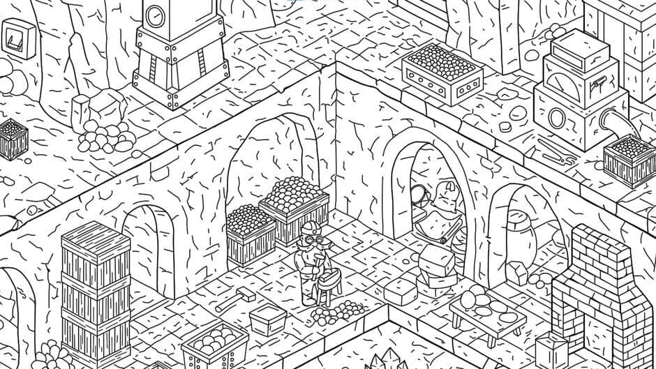 Скриншот 4 из Find Meow in Dwarf Mines
