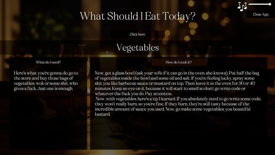 Скриншот 4 из What Should I Eat