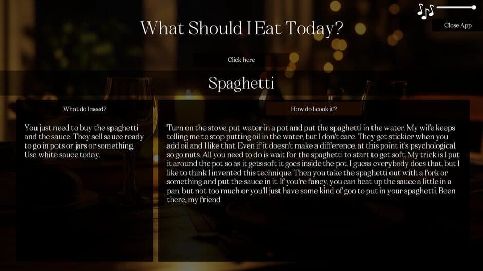 Скриншот 5 из What Should I Eat